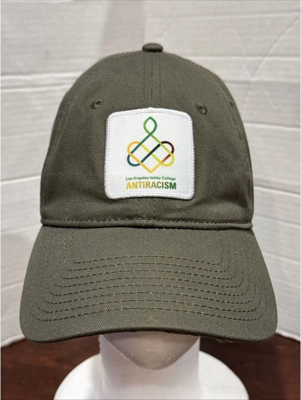 Los Angeles Valley College Antiracism Monarchs The Game Greenish Baseball Cap